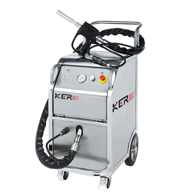ICE-JET series dry ice blasting machine for automotive, mold industry to clean grease, oil, paint, rust, adhesives, tar, ink,etc