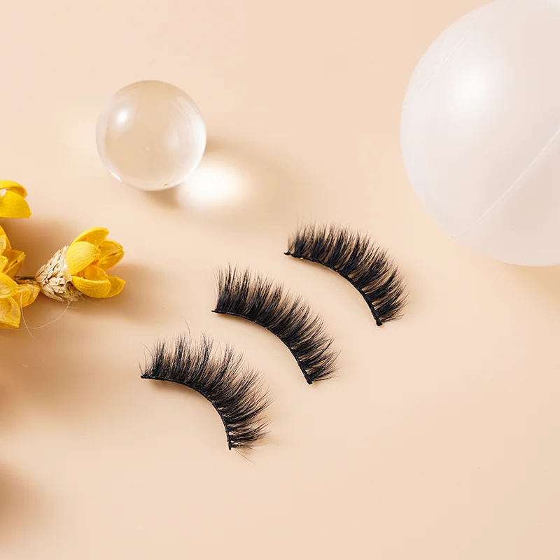 Custom Wholesale Eco Friendly 3D Faux Mink Eyelashes Manufacturers