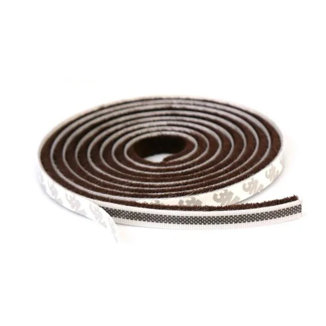 Pile Weather Stripping High Density Felt Draught Excluder for Sliding Sash Door Window Wardrobe Seal