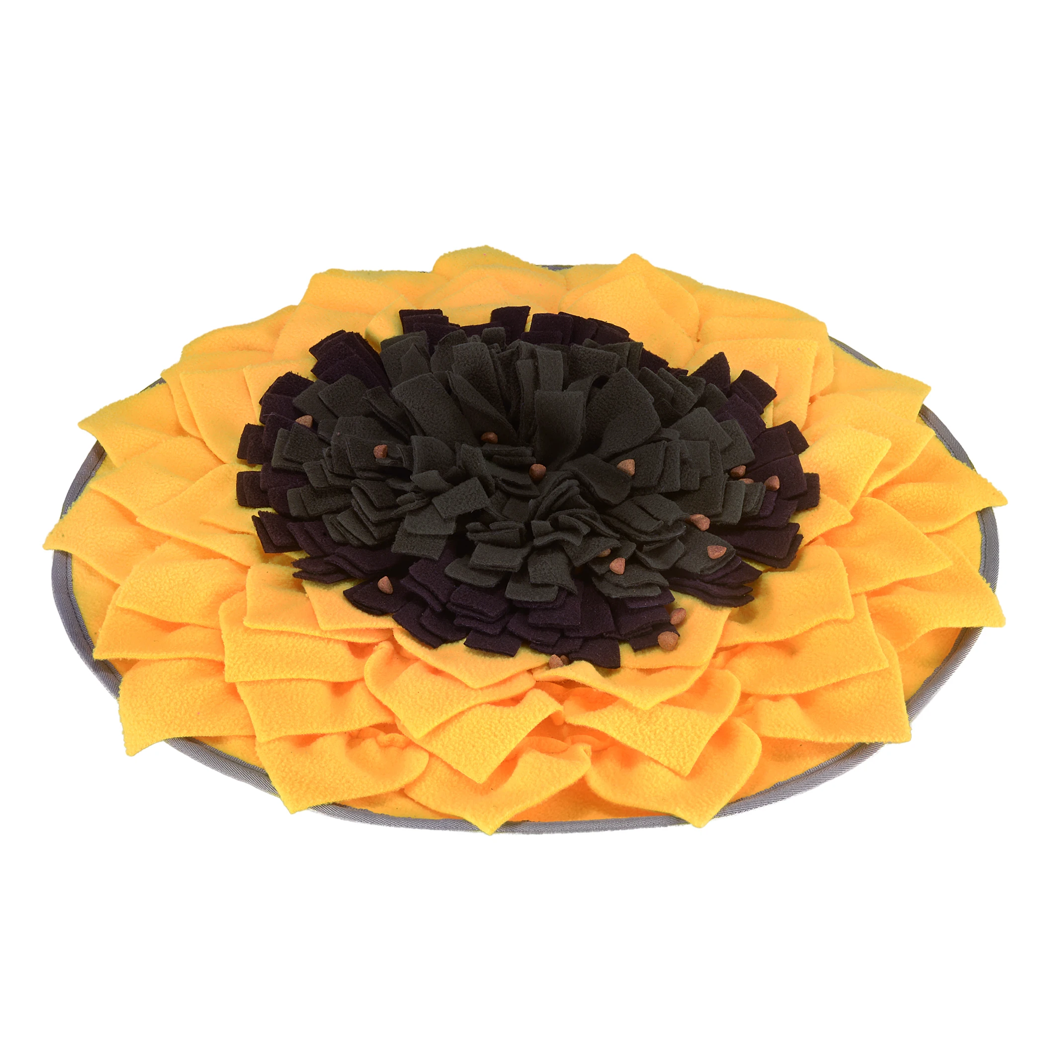Snuffle Mat Puzzle Toys Feeding Pad Sunflower Sniffing Training Bowl for Pets interactive toy physical activity