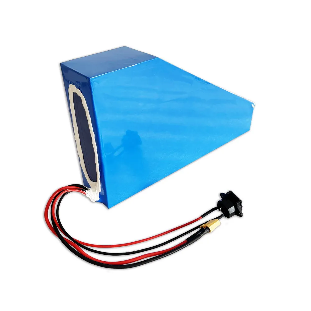 Amorge  Custom 72V 24Ah  60AMP Lithium Li Ion Triangular Battery Pack
