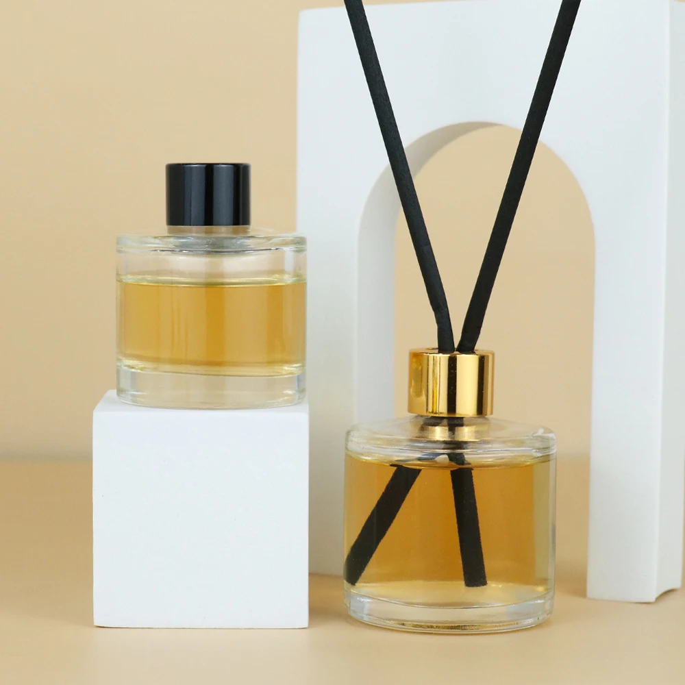 Wholesale Aroma Perfume Reed Diffuser Aromatherapy Bottles 30ml 50ml 100ml Empty Glass Reed Diffuser Bottle