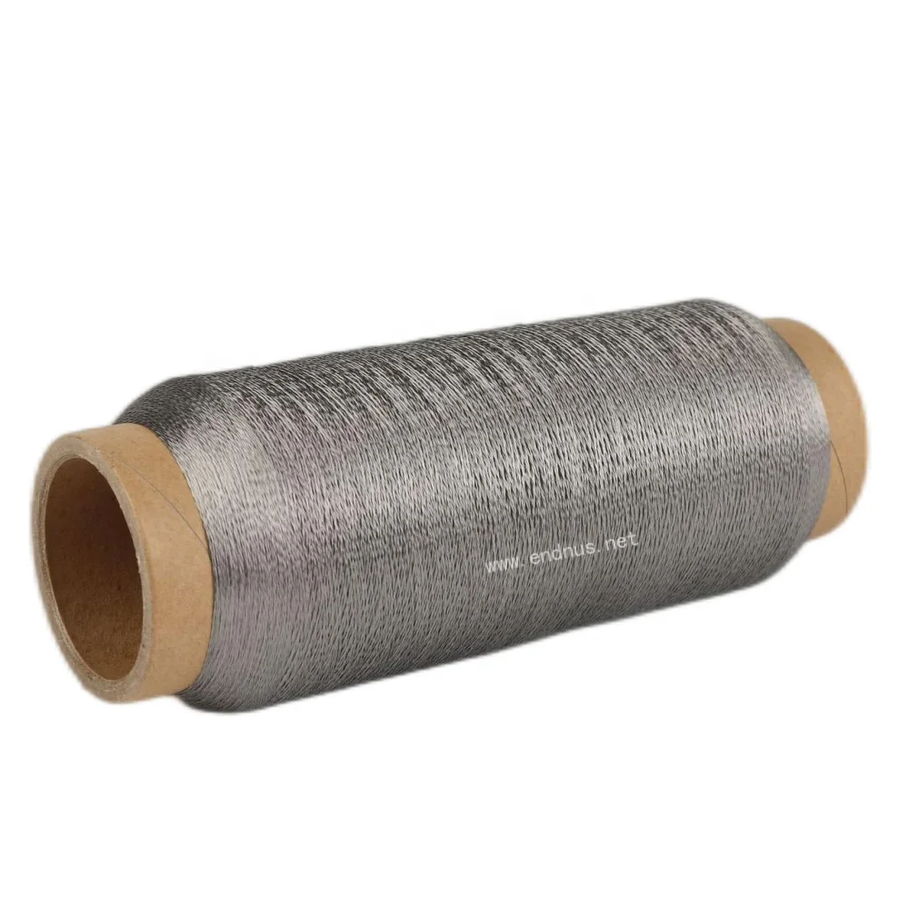 Intelligent Garment Heating Wire Conductive 316L Stainless Steel Sewing Thread