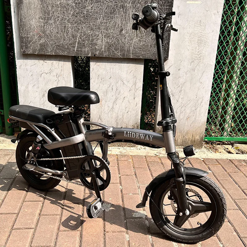 350w 48v Mini e bike 14 inches folding ebike bicycle electric bike