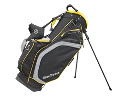 2022 latest style factory direct sales customized nylon golf ball bags for men golf pouch stand bag with 14 dividers