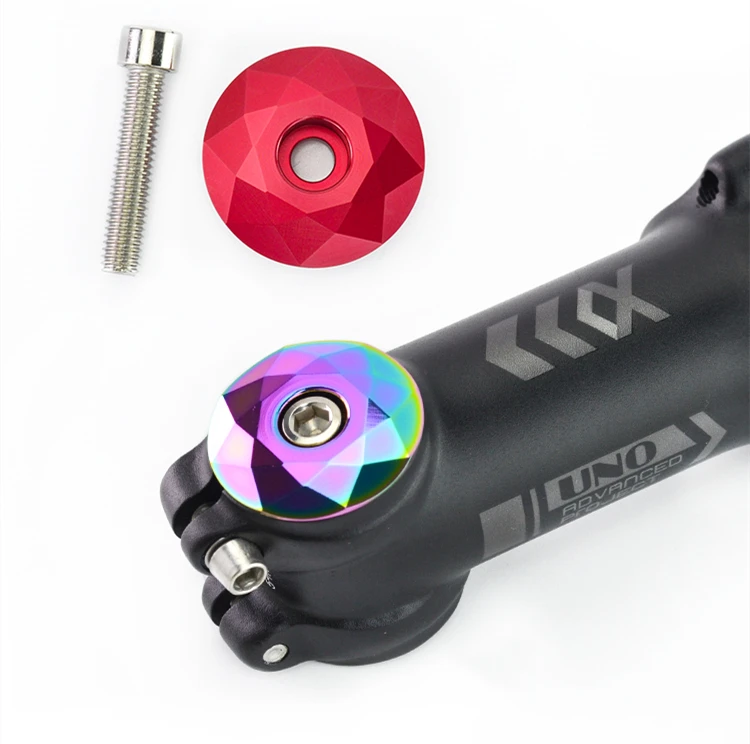 OEM Aluminum Mountain Bike Headset Cap Bicycle Stem Top Cap
