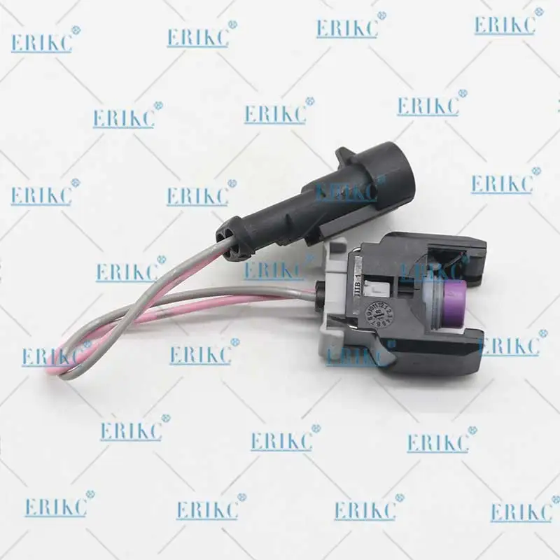 ERIKC CR Injector Nozzle Tester Wiring Harness Connector Plug E1024037 Diesel Injection Tester Drive Line For Delphi Euro 5