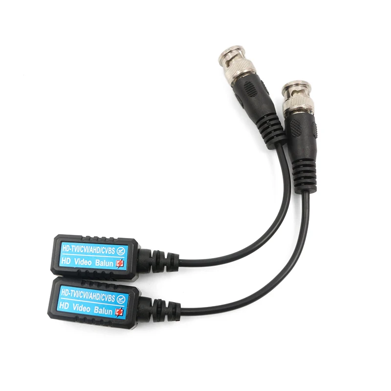 
High quality surge protection 1080P Single channel Passive UTP video balun with CE FCC ROHS 3 years warranty for CCTV camera 