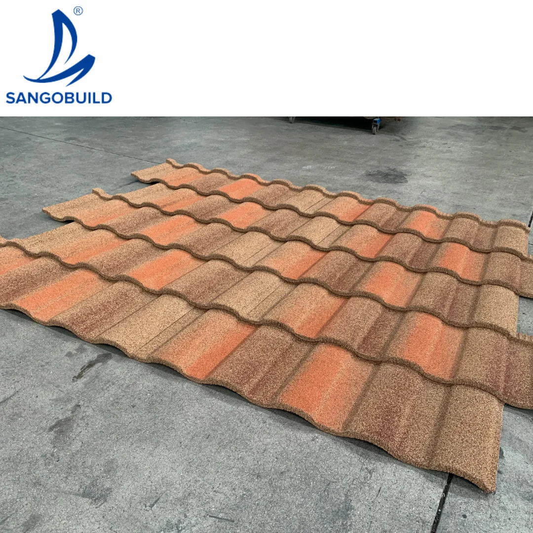 Водонепроницаемая кровельная плитка с покрытием 3 цвета