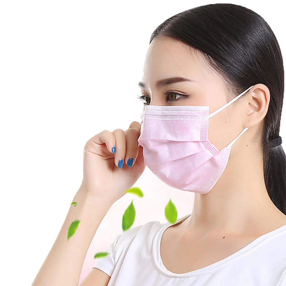 Wholesale Price High Quality Disposable PP Nonwoven Blue Surgical Face Mask Nose Mask 3 Ply Protective Medical Face Mask with E