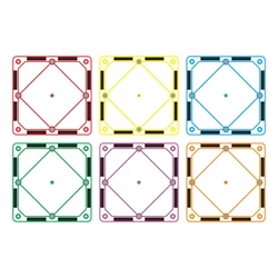 Popular promotional High quality children plastic truck toys magnetic tiles building blocks set