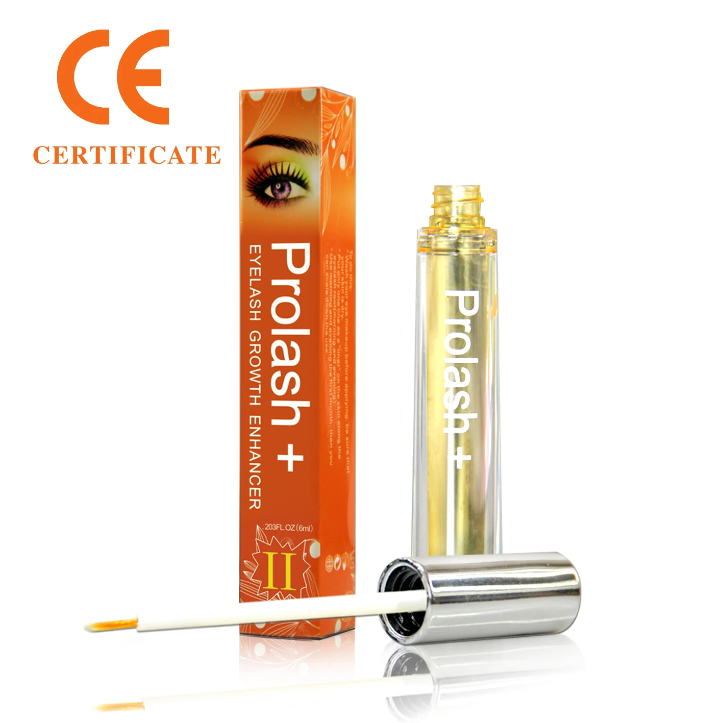 Organic Natural Wholesale Eyelash Growth Enhancer, Lash Growth Serum Private Label Eyelash Liquid For Eyelash Treatment