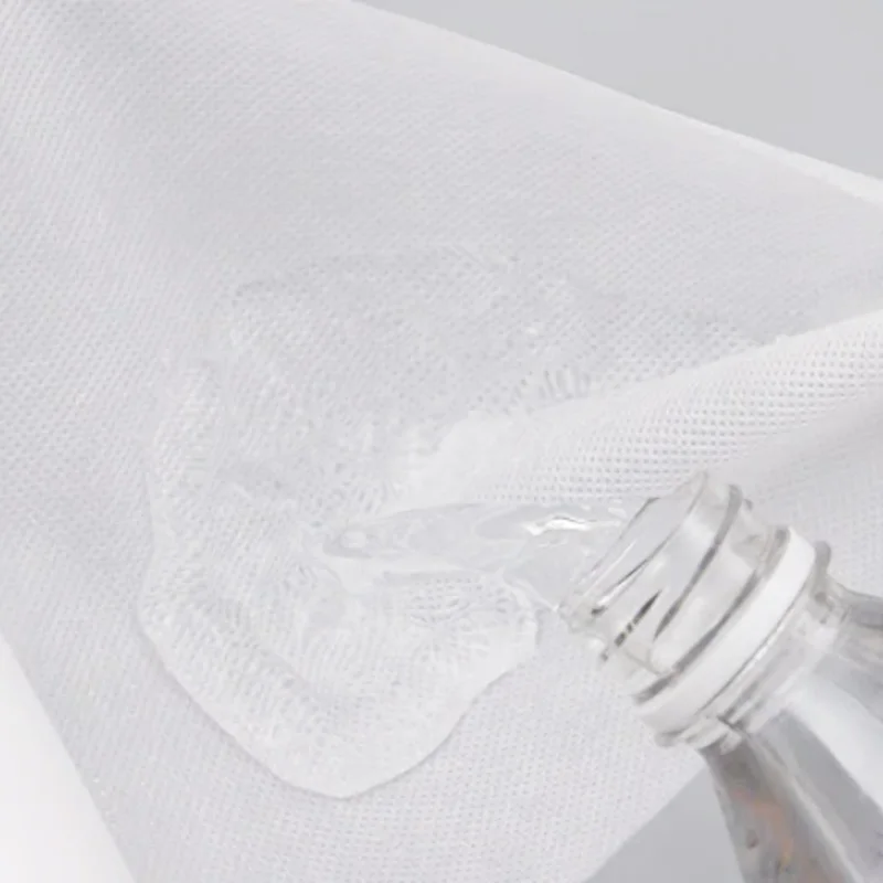 Hot selling PE film laminated microporous nonwoven fabric for Surgical Gown