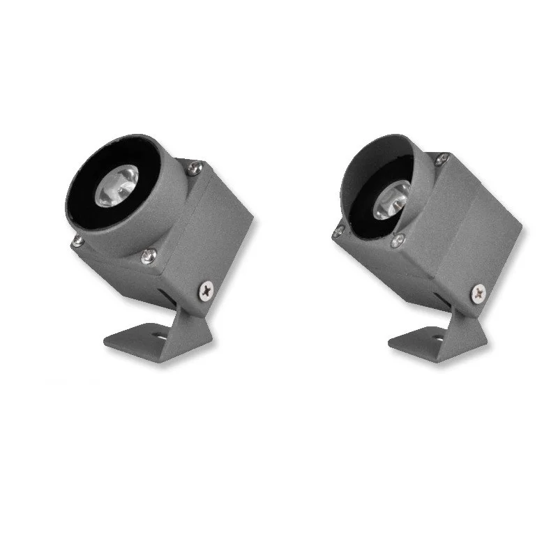 220v 110v narrow view angle 3w 6w waterproof IP65 round small led flood light for outdoor landscape building