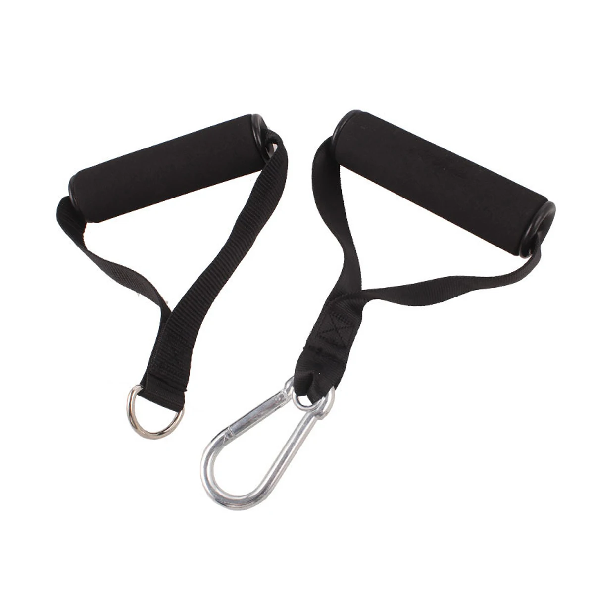 Pull down Tricep Bank Rope Cable Handle Gym Training Arms Strength Fitness Accessories