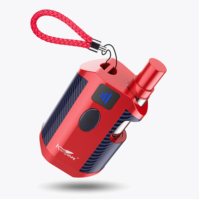  Горячая Распродажа аккумуляторная батарея Kangvape TH710 с резьбой 510 комплект 650 мАч мини-бокс регулируемым напряжением Preheat VV вейп-картридж вейп-ручка
