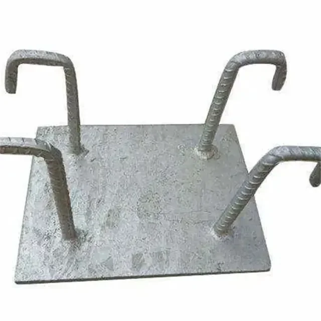 Anti-collision Stop hot dip Galvanized iron sheet carbon steel for light building embedded parts For Bridge Highway Overpass