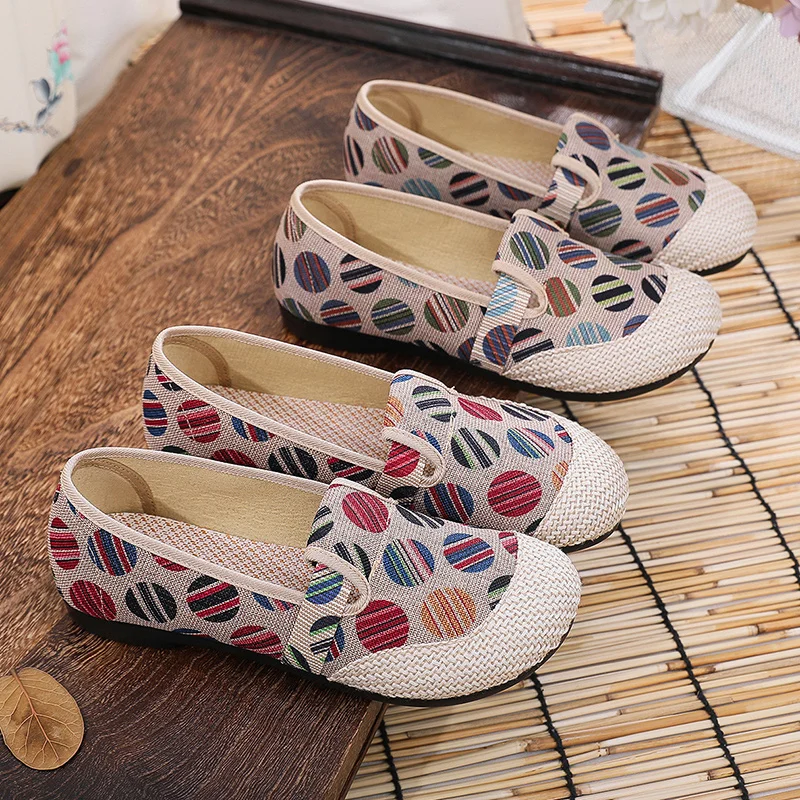 YD-High Quality Fashion Customized Decorate Ladies Flat Shoes Casual Boat Shoe flat shoes ladies