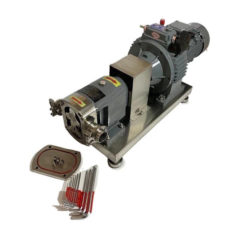 Rotor Pump,Transfer Pump,Sanitary Stainless Steel High Viscosity Rotor Pump Syrup Molasses Honey Transfer Pump
