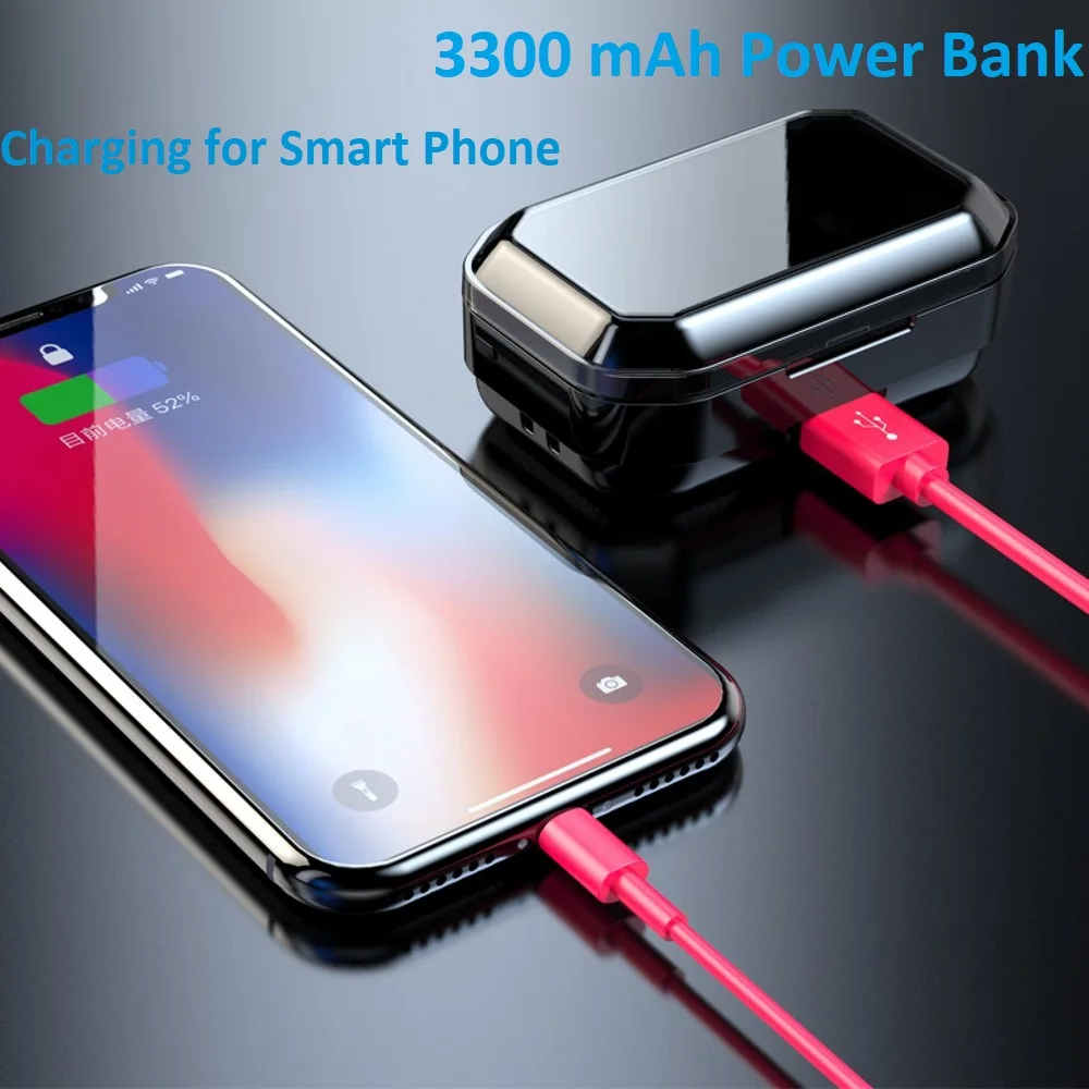 2022 New Tws G02 Audifonos Ear Wireless Earphone Waterproof Head Free Bt 5.0 Sport Earbuds Earphone Headphones