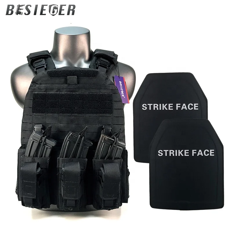 
 Легкий Тактический пуленепробиваемый жилет NIJ IIIA Mustang, Военный полицейский пуленепробиваемый жилет, модульная Тактическая защита с лазерной резкой  