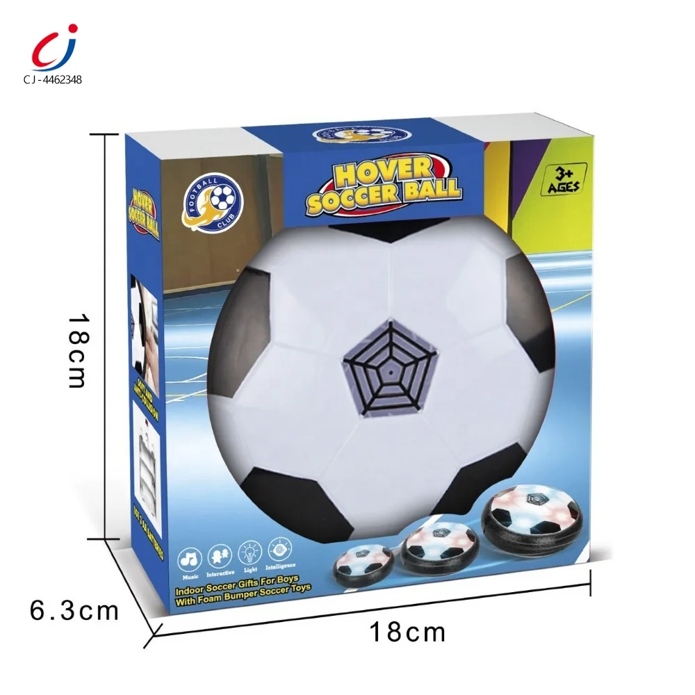 Chengji usb chargeable hover football toy air electric indoor outdoor floating sports led light