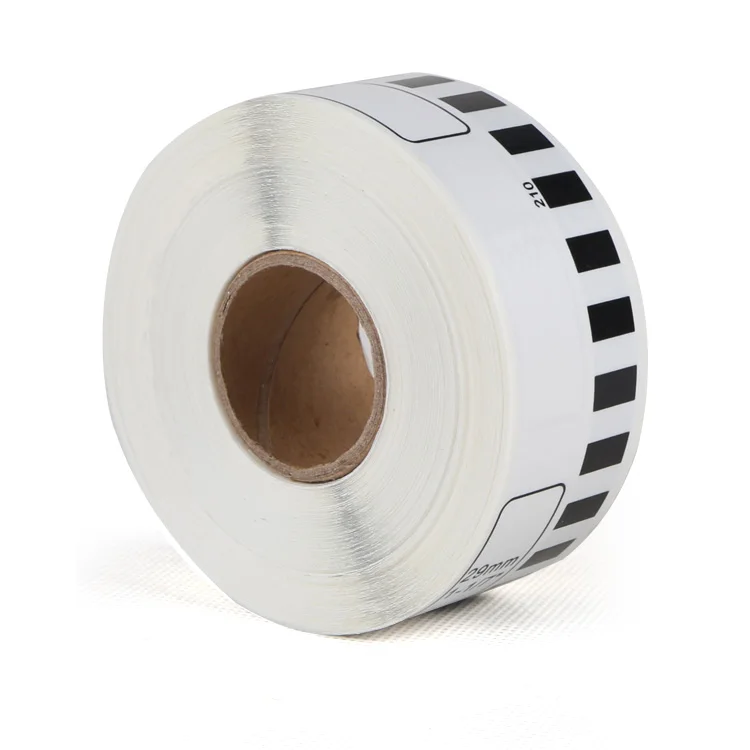 OEM High Quality Brother Compatible Labels DK1201 DK-2205 DK 22243 Thermal paper 62mm x 8m Brother dk Labels