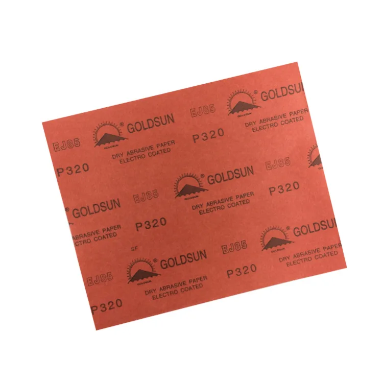 Zinc-Stearated Non Loading Abrasive Sand Paper for Paint Surface Grinding