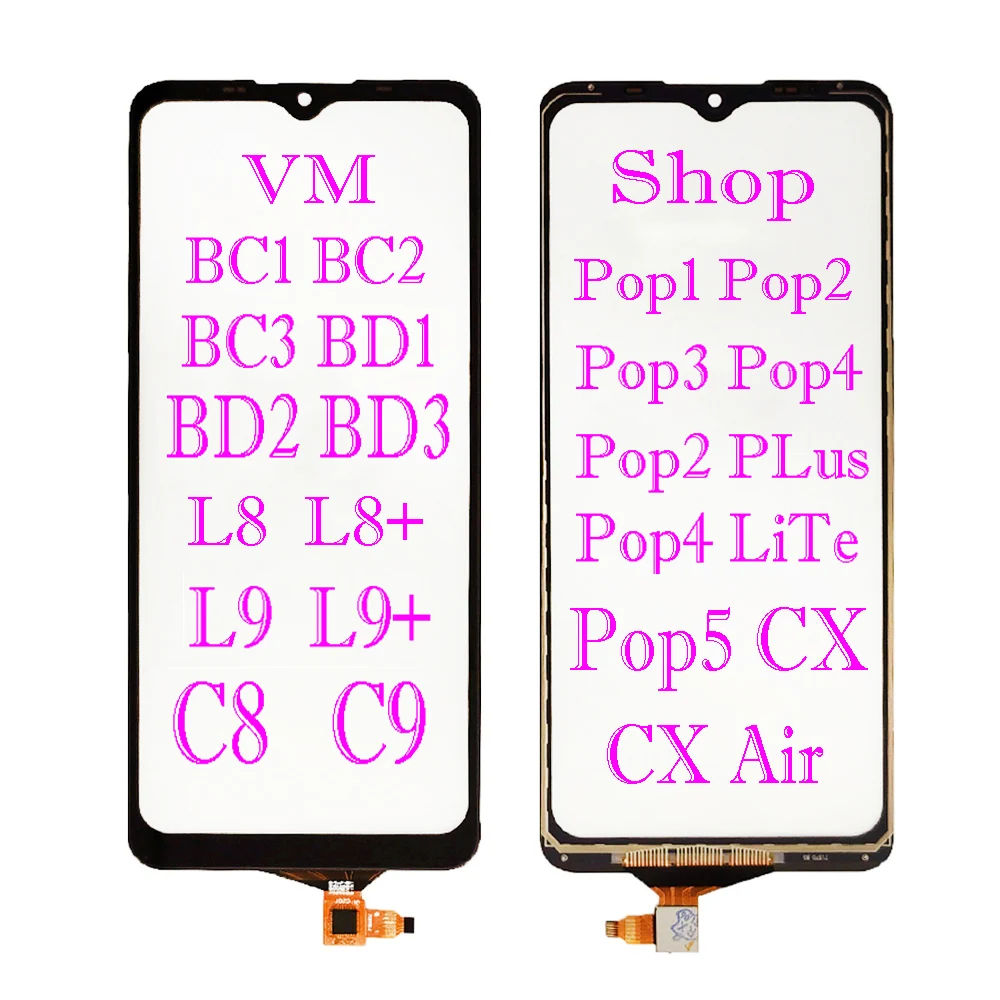 Mobile Phone Touch screen Digitizer for TECNO for Itel for Infinix Touch Panel