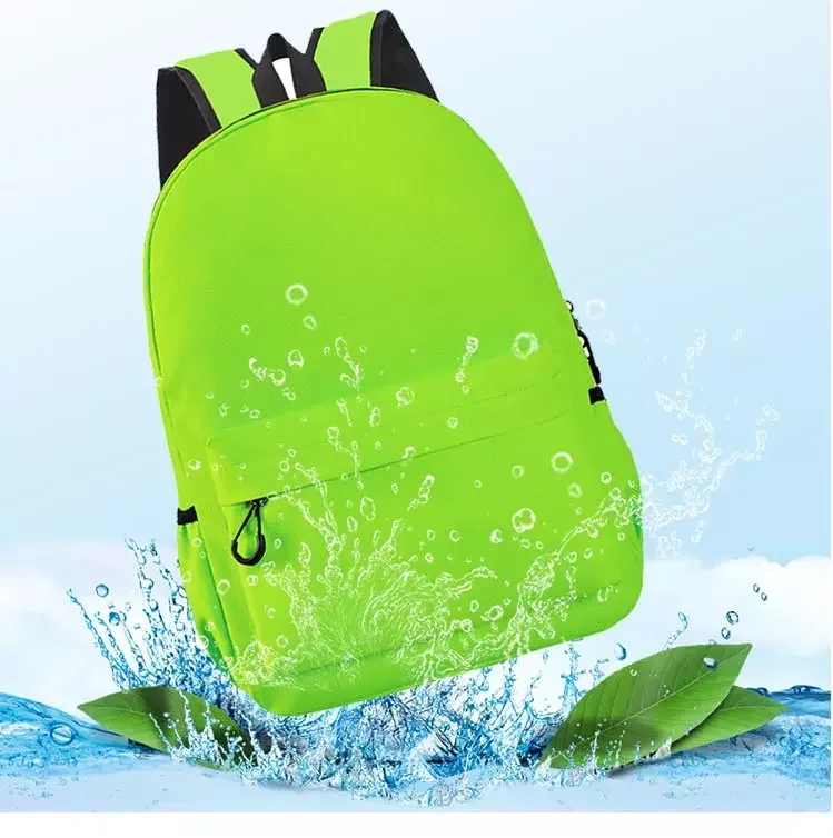 600D Back Pack 420D Waterproof 300D Polyester Custom Pink Red Navy Blue Yellow Black Cheap BOOK Bag Backpack School Bag