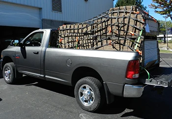 Heavy Duty Cargo Net Pick Up Truck Bed Trailer Cargo Net Short Bed Cargo Net