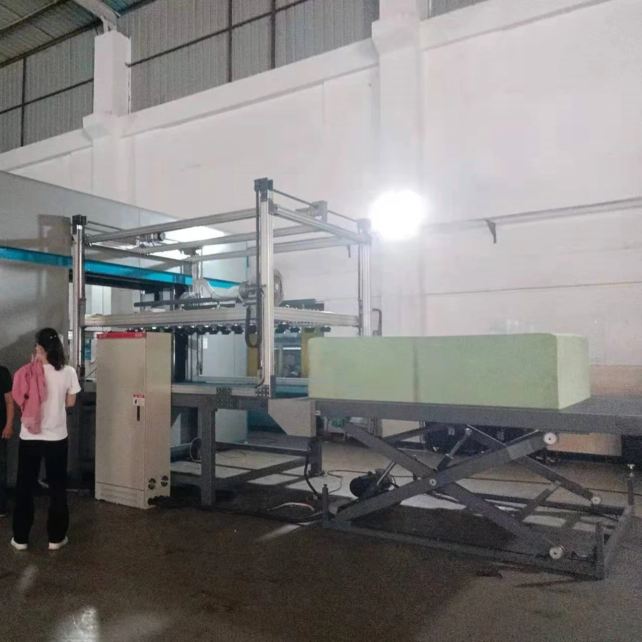 machine polyurethane second for machine manufacture sponges for Vertical foam cutting machines