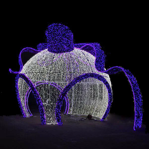 LED Motif Lights decoration,Christmas fountain 3d street light motif