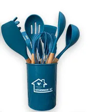 12 Pieces 1 Set Silicone Kitchen Accessories Appliances And Utensils Cooking Tools