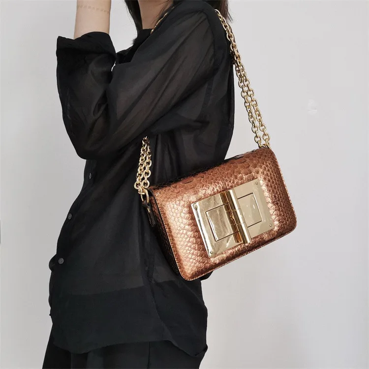 2022 new lady brand shoulder tote zipper serpentine purse satchel crossbody bag women genuine leather handbags top quality
