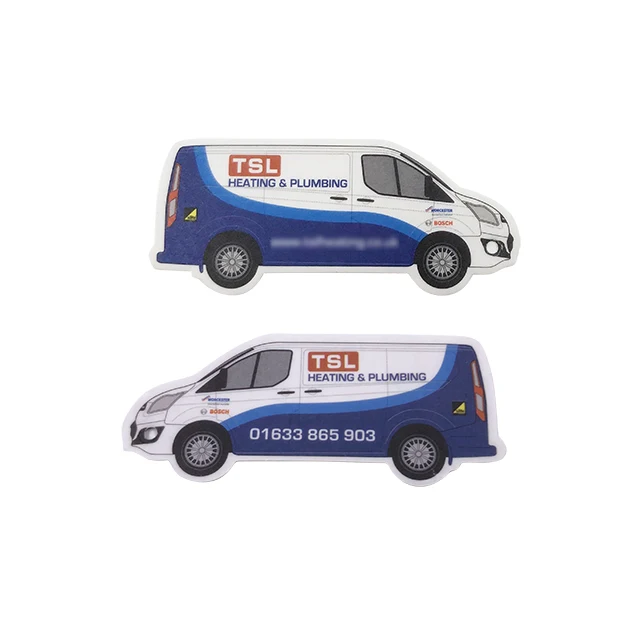 Factory supply wholesale Custom Printing Funny Car Air Freshener with Logo