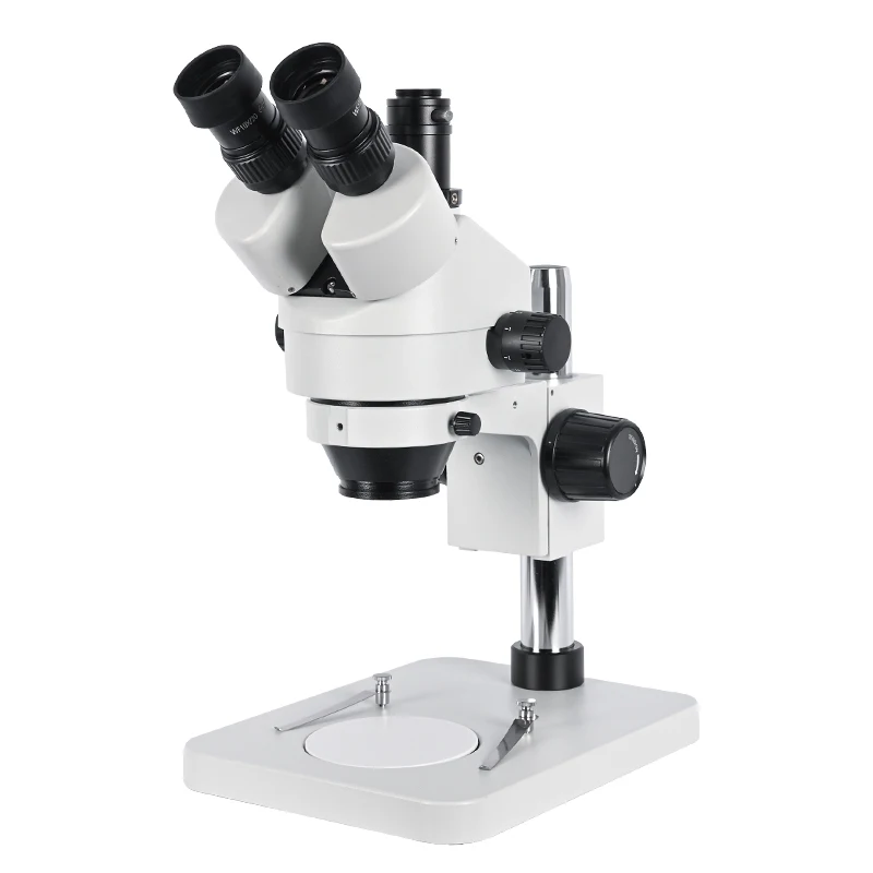 zoom 4.5-90X Stereo Microscope trinocular mobile repair phone soldering PCB smartphone  Industrial solder LED Ring light OSL-519