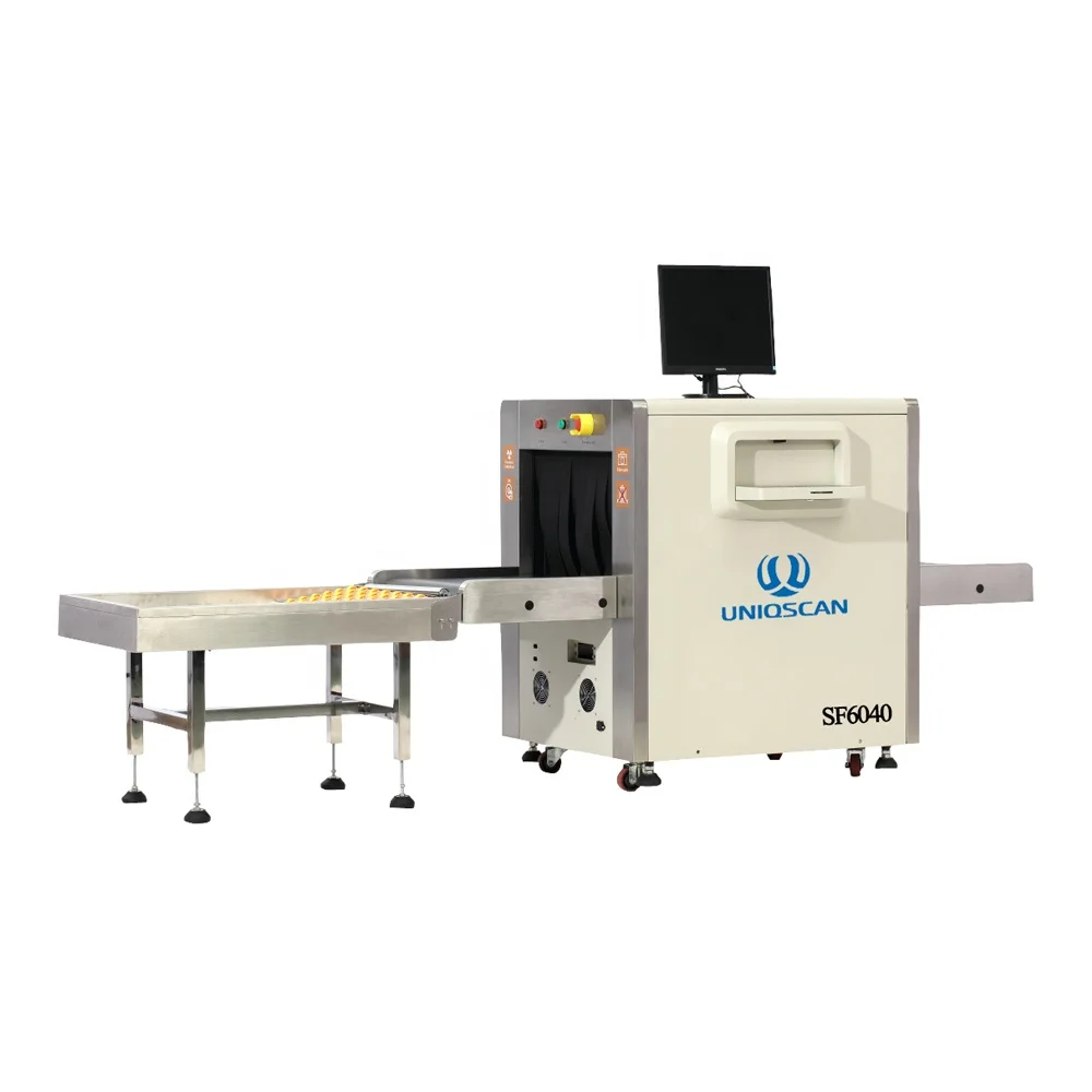 Hotel metro station security SF6040 X ray airport baggage image security inspection scanner