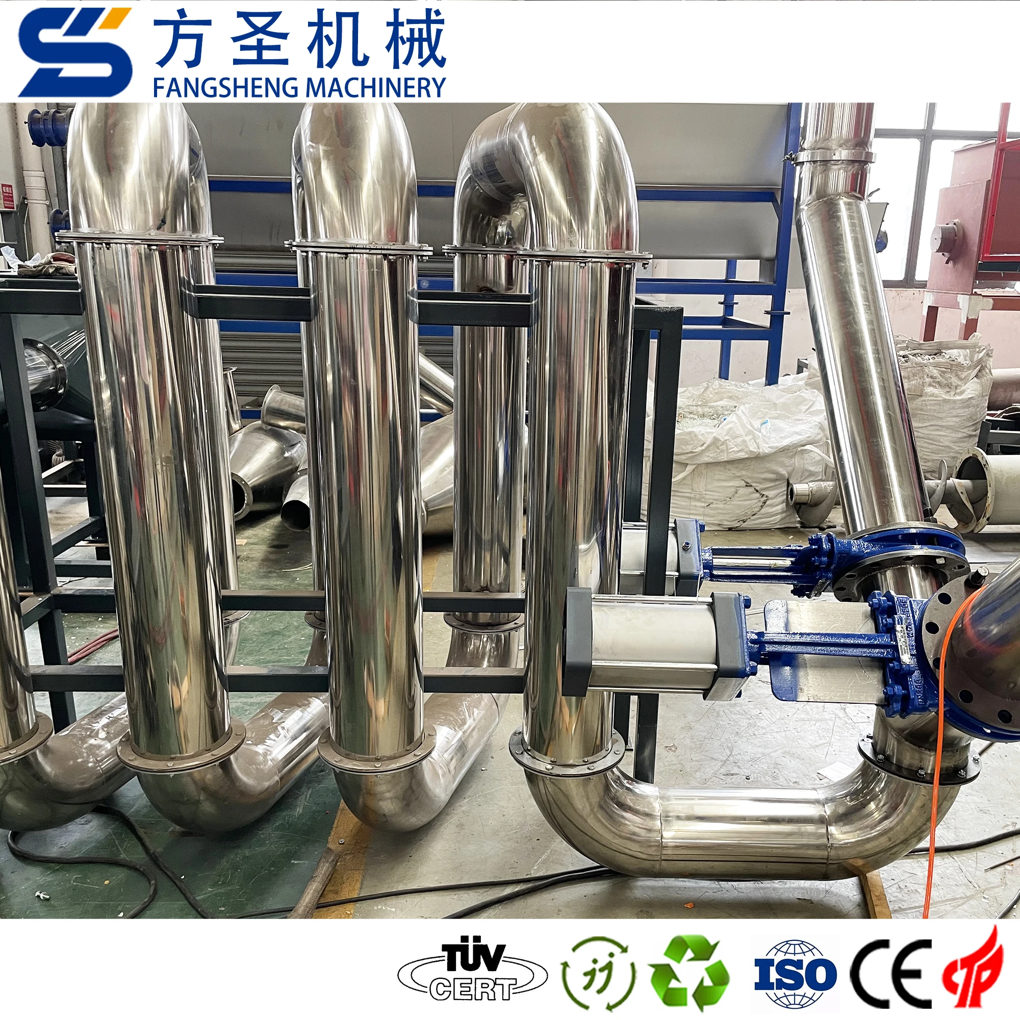 Plastic drying machine PET PE PP HDPE recycling washing line plastic drum crushing machine