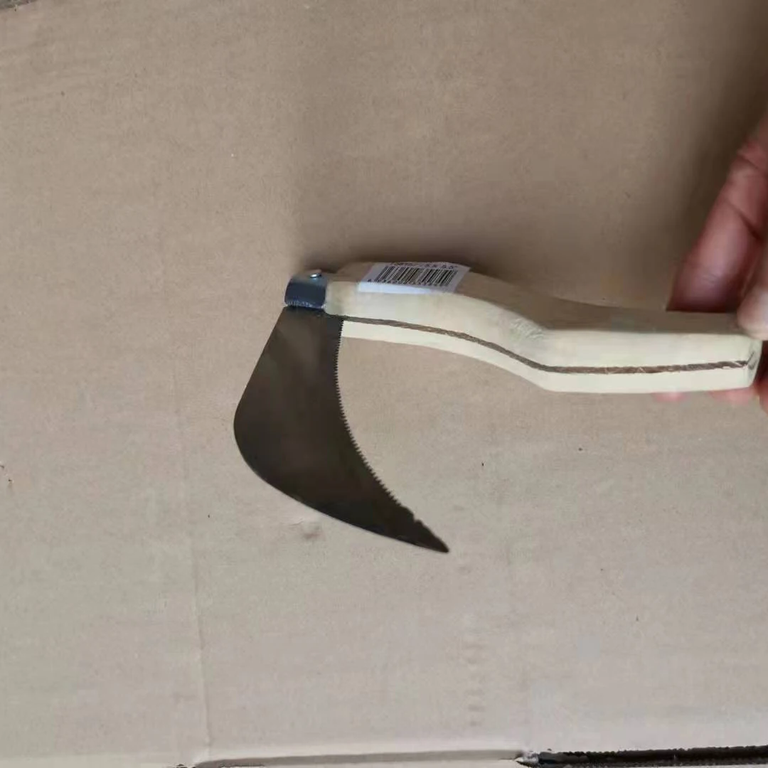 026 Scythe Agriculture Per Dozen Brush Cutter  Scan test Kit Agricultural  Manganese Steel Oil Palm Grass Cutting Sickle