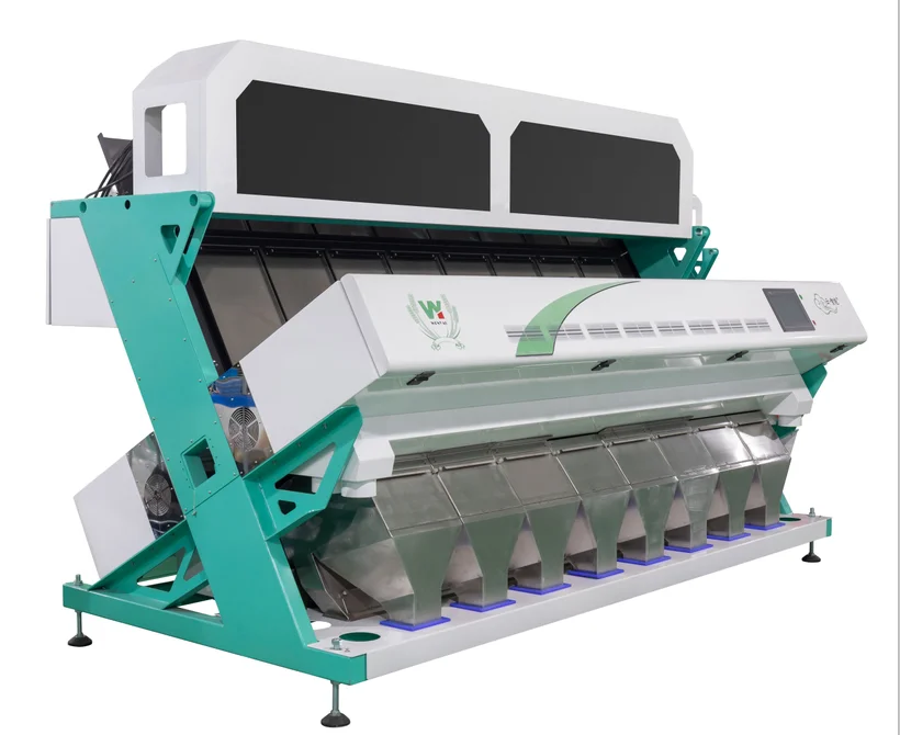 High resolution optical electric plastic color sorting machine plastic color sorter for PET pellets colour sorter machine
