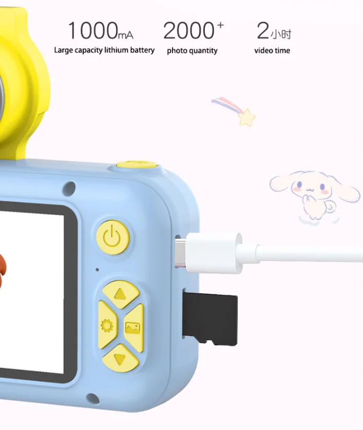 children Gift Items Boby Toys Rechargeable USB Portable Kids Camera Digital HD Video Game Mini Camera