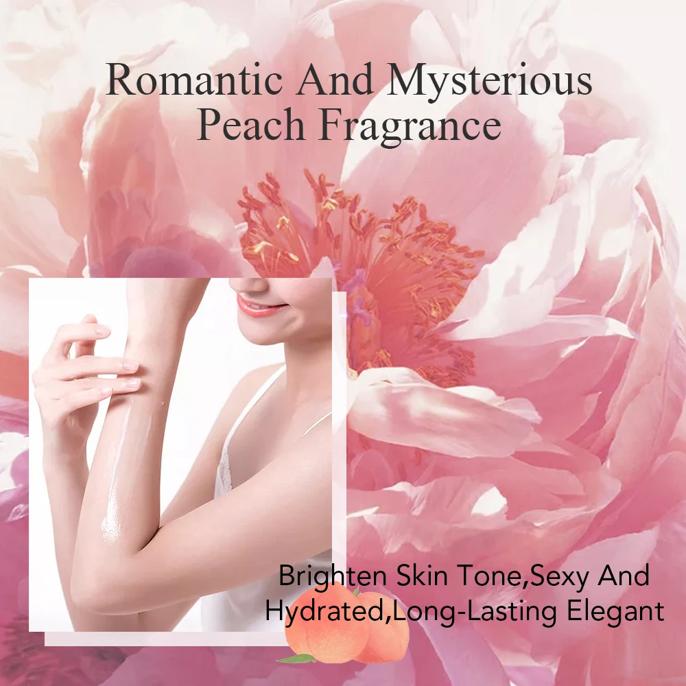 Romantic Mysterious Fruit Body Lotion Brighten Skin Tone,Sexy and Hydrated Long-lasting Elegant Lotion