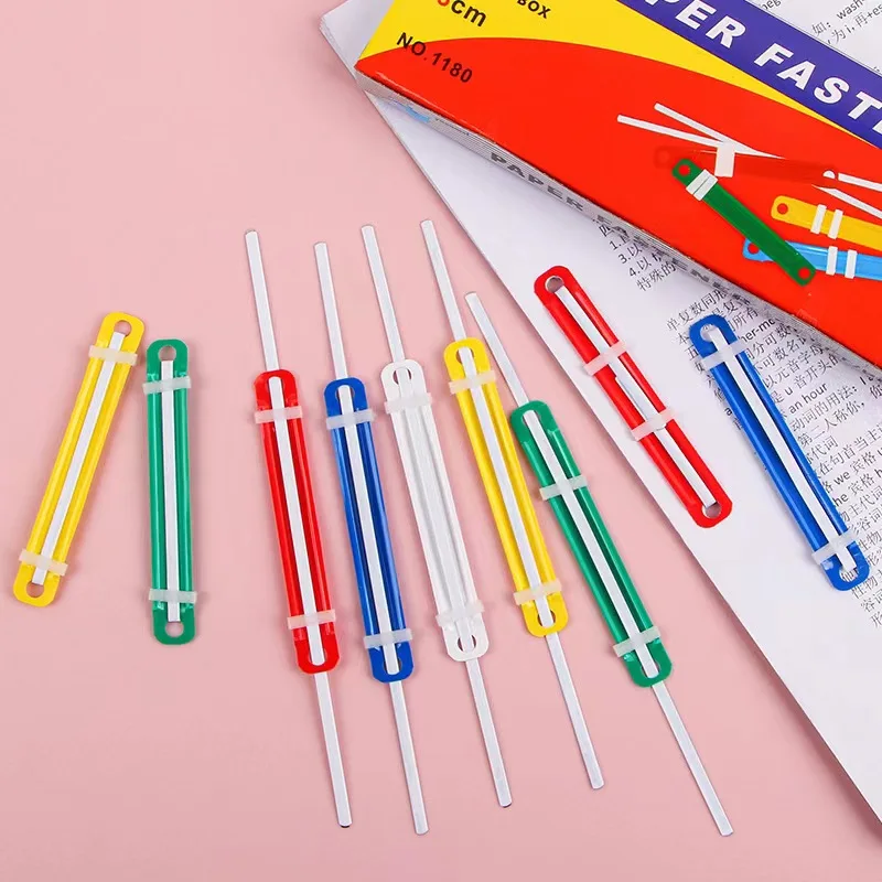 Factory best-selling color plastic paper fasteners folder clips accessories and binding clips