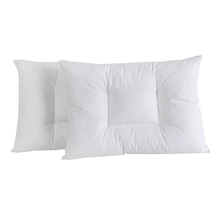 Пользовательские 180TC хлопок ткань полиэфирное волокно заполнения шеи Поддержка Хлопок Подушка