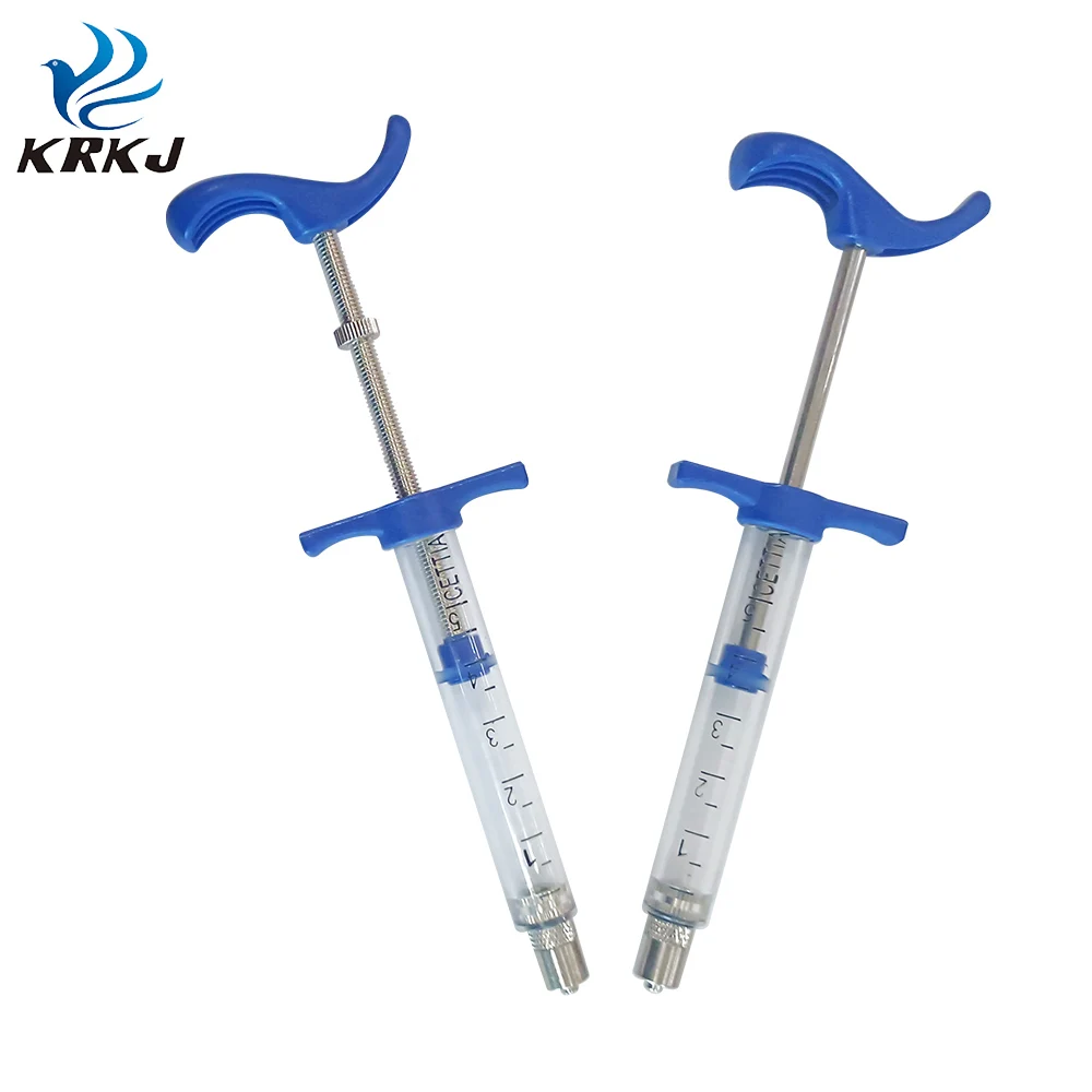 CETTIA KD310 reusable tpx veterinary injection syringe 5cc plastic for pig sow