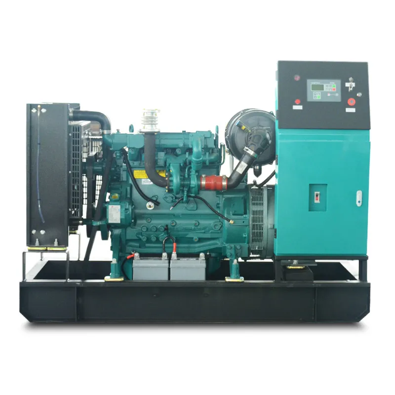 High quality 220v 3 phase 60 kw diesel soundproof generator with 50HZ engine generator power set