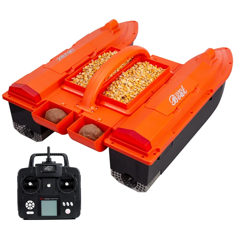 Большой GPS-сонар Jabo 5CG 10A 4Bin, лодка для поиска приманки с автопилотом, лодка для поиска рыбы с 32 точками