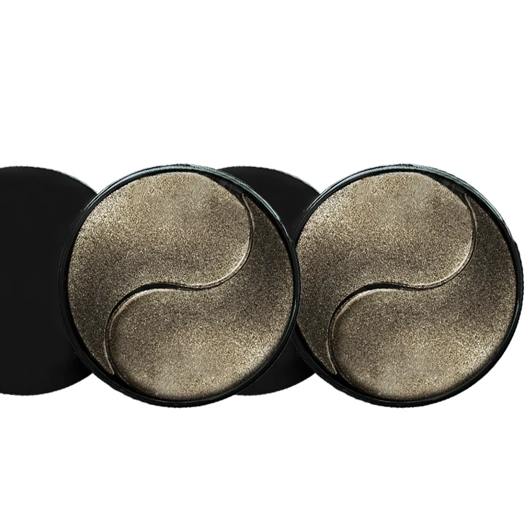 Top Selling Black Pearl Dark Circle Good Quality Eye Patch Under Eye Patches 24K Gold