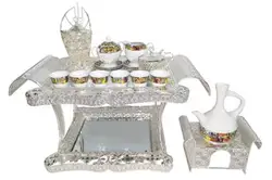 Горячая Распродажа, индивидуальный металлический чайный столик rekebot habesha с эфиопским кофейным комплектом